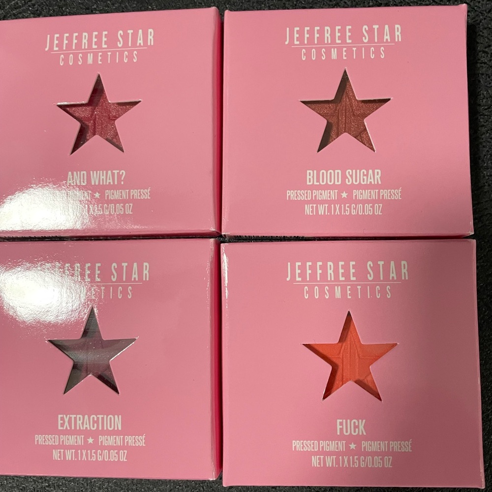 JSC eyeshadows